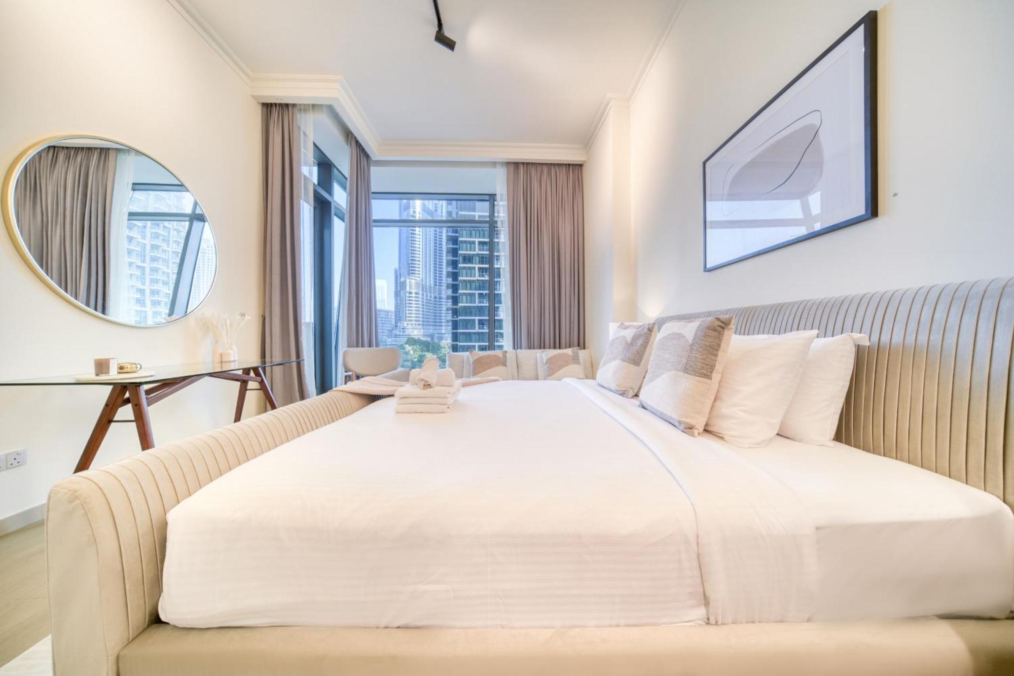 Burj Vista, Downtown Dubai - Burj Khalifa View - Mint Stay ภายนอก รูปภาพ