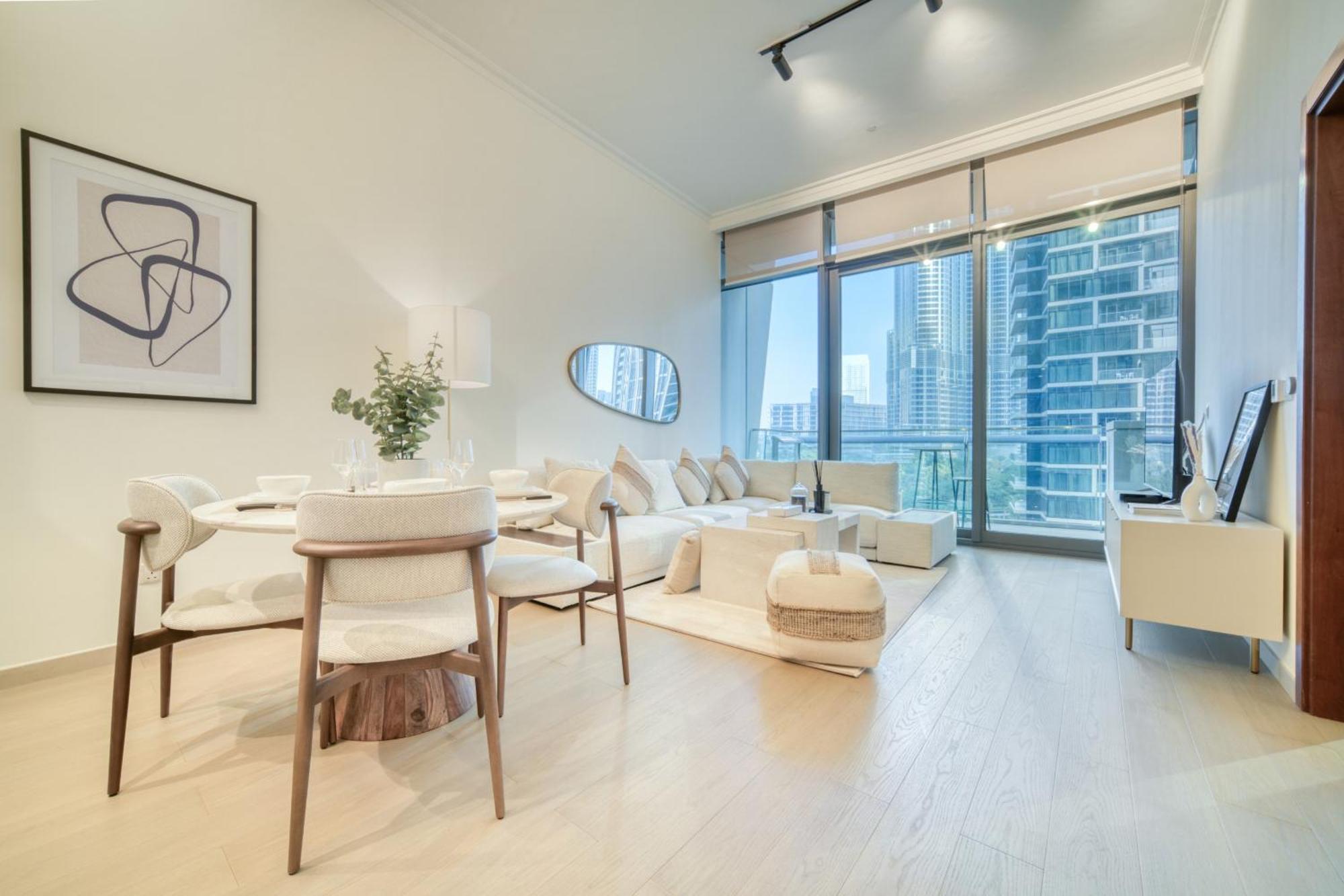 Burj Vista, Downtown Dubai - Burj Khalifa View - Mint Stay ภายนอก รูปภาพ