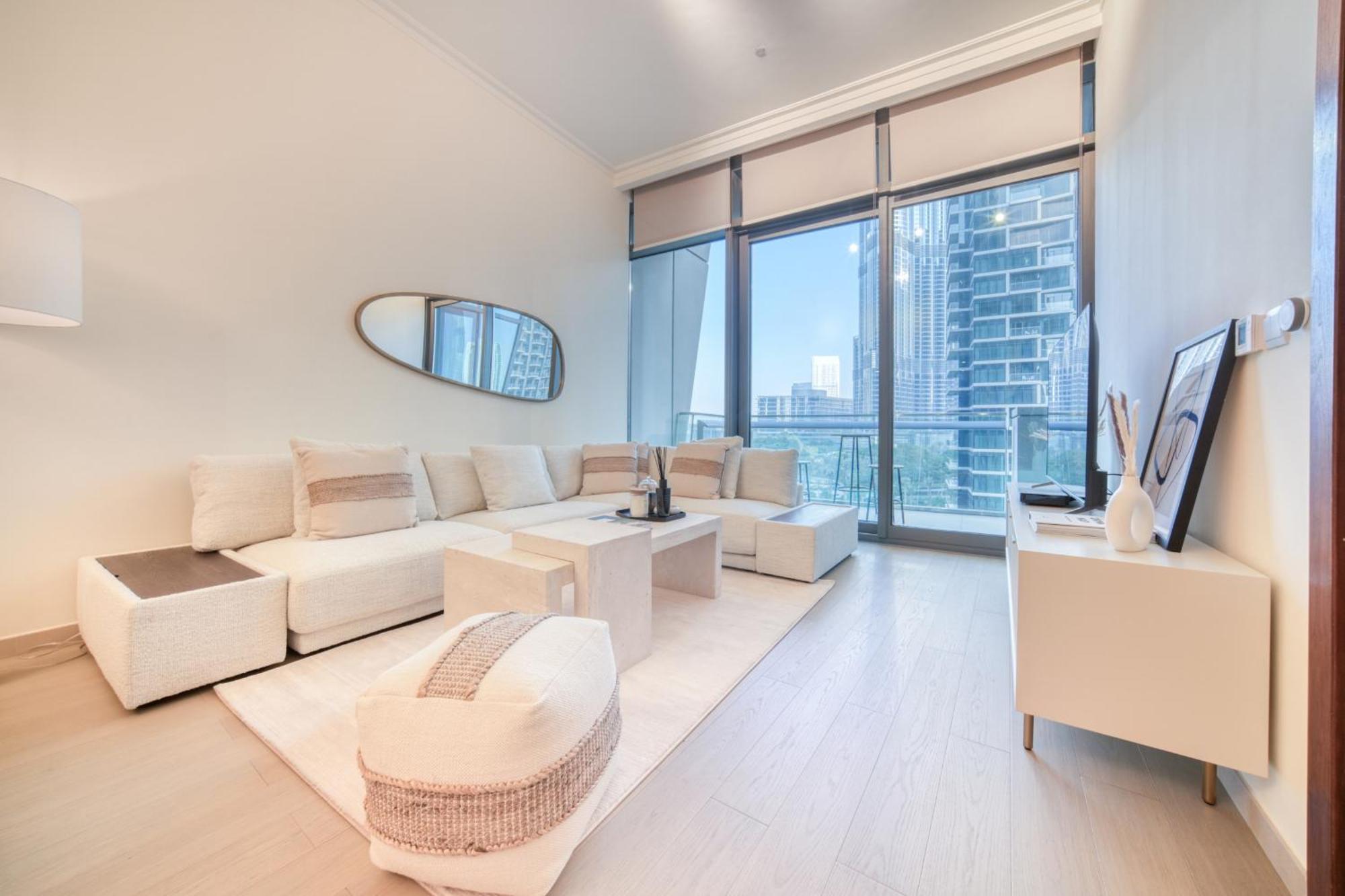 Burj Vista, Downtown Dubai - Burj Khalifa View - Mint Stay ภายนอก รูปภาพ